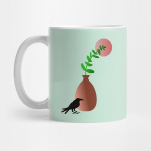 Boho Crow Mug